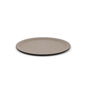 Round Calf Leather Tray | Pinetti Victor | Italianfurniture.com