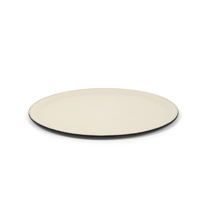 Round Calf Leather Tray | Pinetti Victor | Italianfurniture.com