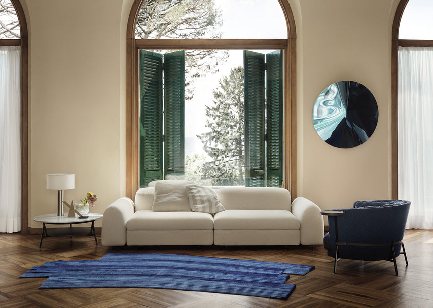 Curved Lounge Armchair | Arflex Cradle