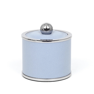 Round Leather Cotton Pad Holder | Pinetti Olimpia | Italianfurniture.com