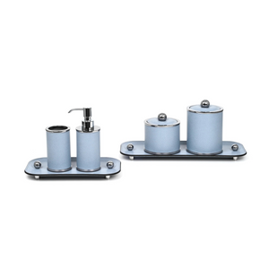 Round Leather Cotton Pad Holder | Pinetti Olimpia | Italianfurniture.com