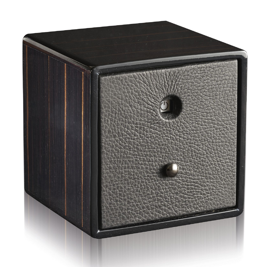 Cube Leather Watch Box | Agresti Tempo Unicco Rosso | Italianfurniture.com