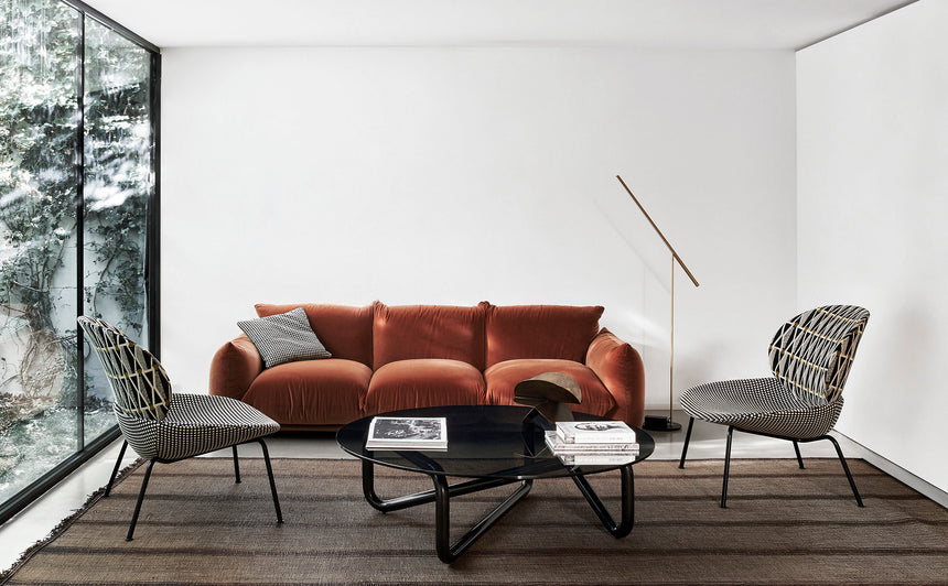 Plush Pillow-Style Sofa | Arflex Marenco