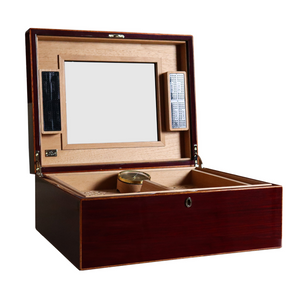 Wooden Removable Tray Humidor | Agresti Avana Nera | Italianfurniture.com