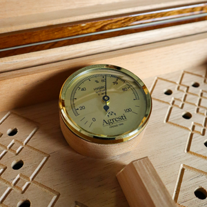 Wooden Removable Tray Humidor | Agresti Avana Nera | Italianfurniture.com