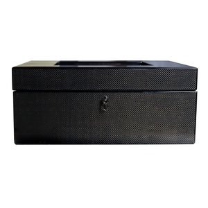 Wooden Removable Tray Humidor | Agresti Avana Nera | Italianfurniture.com