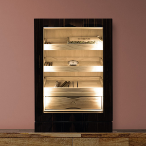 Swivel Base 3-Tray Humidor | Agresti Cigar Club | italianfurniture.com