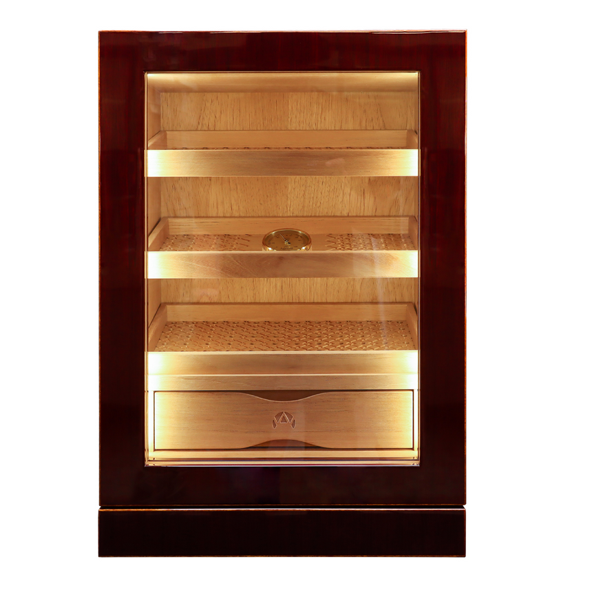 Swivel Base 3-Tray Humidor | Agresti Cigar Club | italianfurniture.com