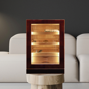 Swivel Base 3-Tray Humidor | Agresti Cigar Club | italianfurniture.com