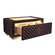 Padded Leather Cigar Box | Agresti Riviera | italianfurniture.com