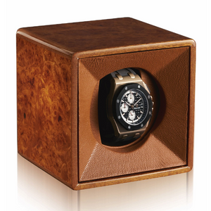 Cube Leather Watch Box | Agresti Tempo Unicco Rosso | Italianfurniture.com