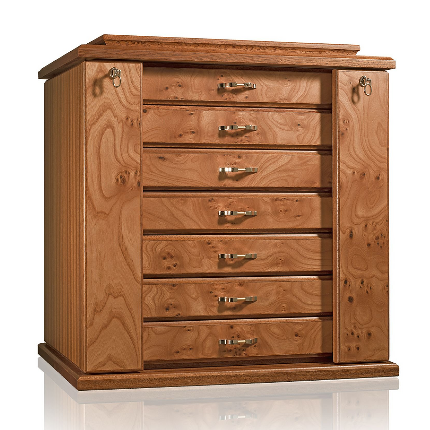 Wooden Jewelry Luxury Chest | Agresti Bijoux | Italianfurniture.com