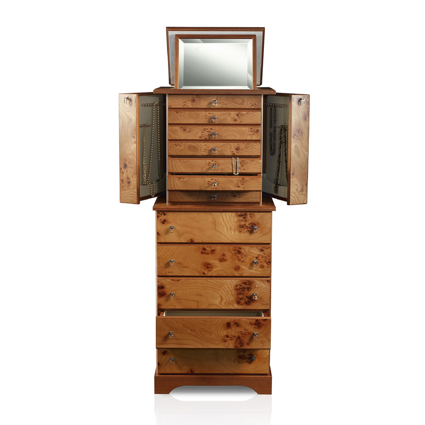 Jewelry Cabinet with Mirror | Agresti Lo Scrigno | Italianfurniture.com