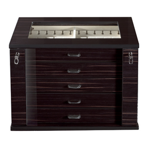 Ebony Extendable Cufflink Box | Agresti Collezioni Gemelli | Italianfurniture.com