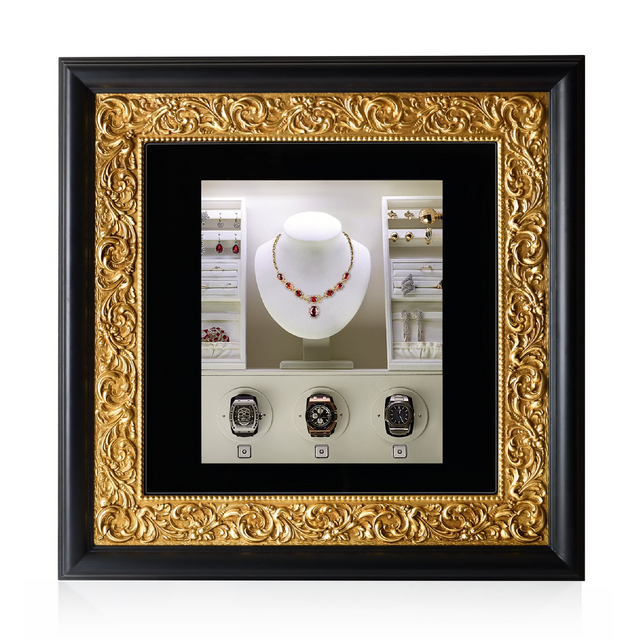 Framed Luxury Winder Safe | Agresti Mirror of Enchantment | Italianfurniture.com