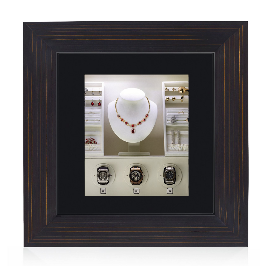 Framed Luxury Winder Safe | Agresti Mirror of Enchantment | Italianfurniture.com