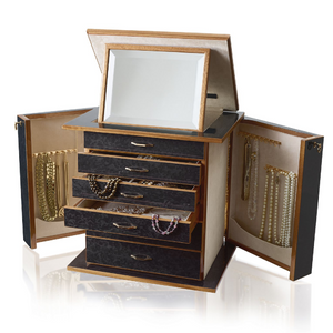 Lockable Luxury Jewelry Chest | Agresti Bijoux | Italianfurniture.com