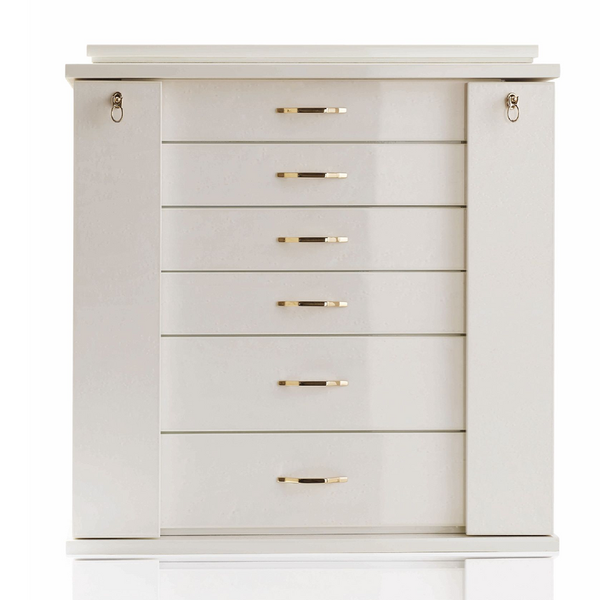 Lockable Luxury Jewelry Chest | Agresti Bijoux | Italianfurniture.com