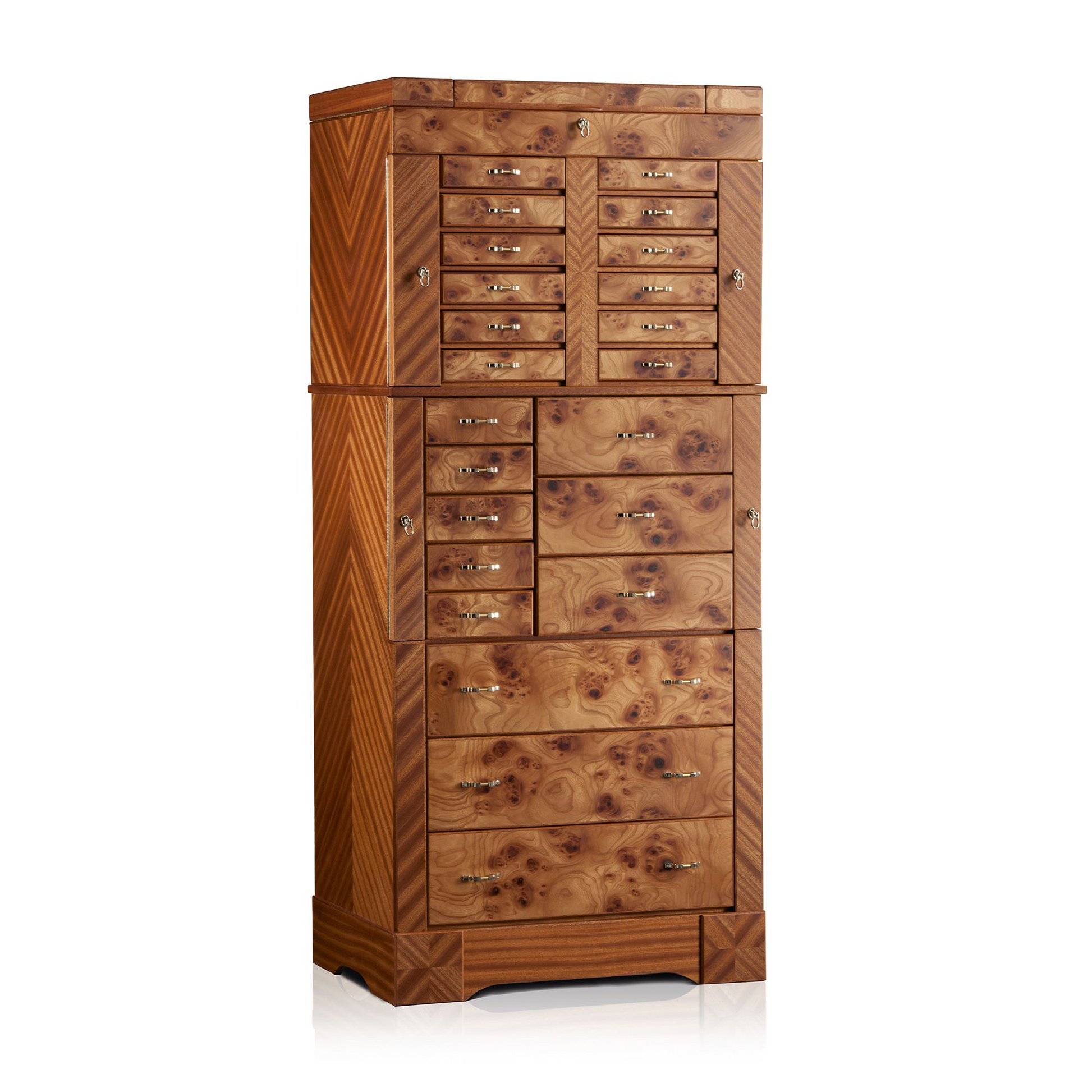 Wooden 4-Drawer Jewelry Chest | Agresti Lo Scrigno | Italianfurniture.com