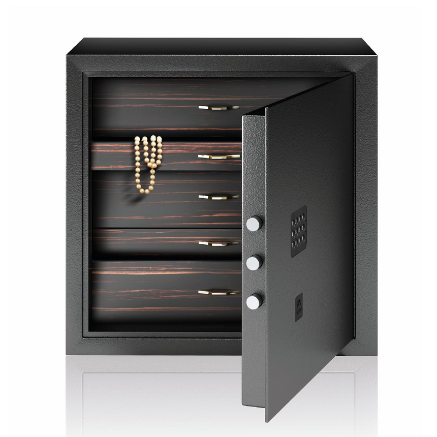 Hammered Steel Luxury Safe | Agresti Privato | Italianfurniture.com