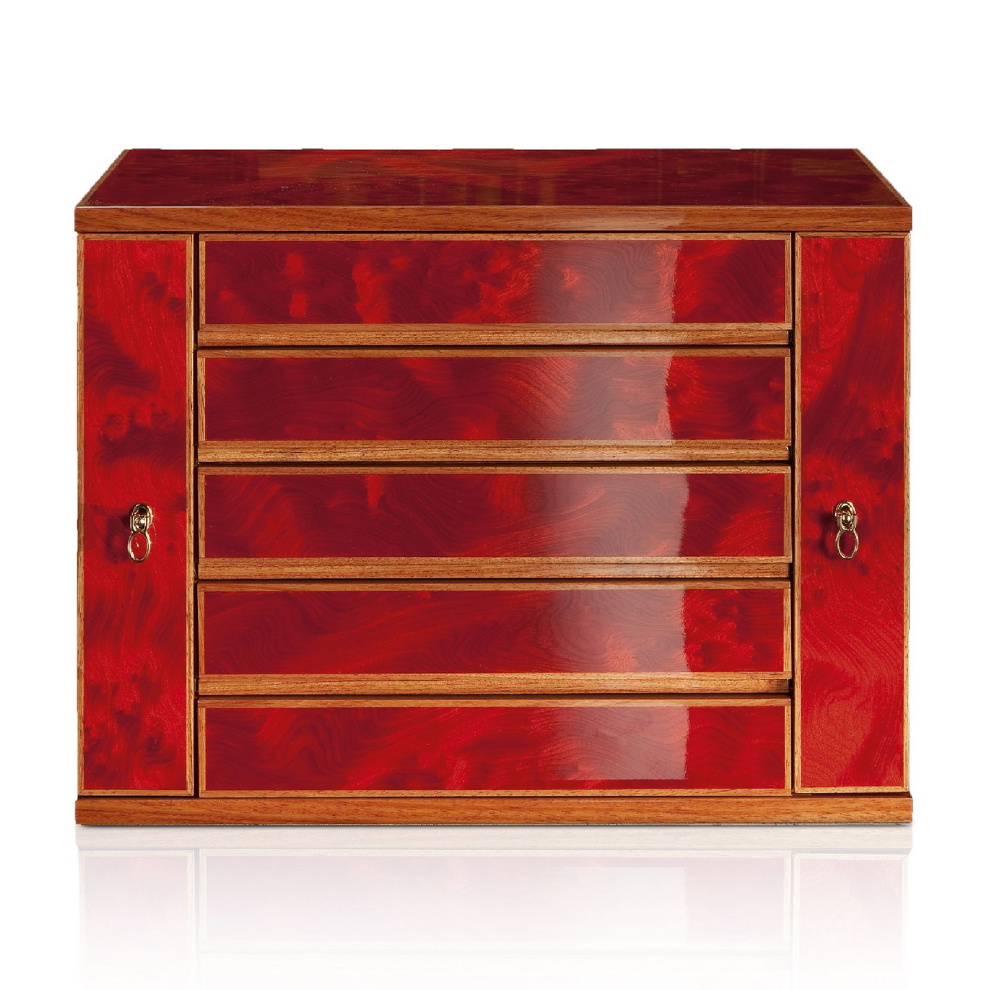 5-Drawer Luxury Jewelry Chest | Agresti Oro | Italianfurniture.com