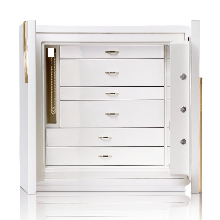 2-Door Armored Jewelry Chest | Agresti Arco | Italianfurniture.com