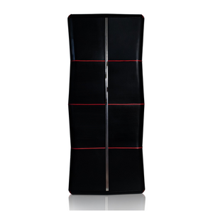 Black Leather Watch Armoire | Agresti Gran Premio | Italianfurniture.com