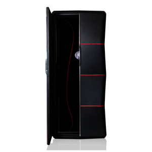 Black Leather Watch Armoire | Agresti Gran Premio | Italianfurniture.com