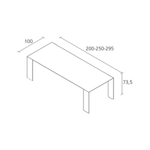 Rectangular Wooden Dining Table | Alias Hiwood | Italianfurniture.com