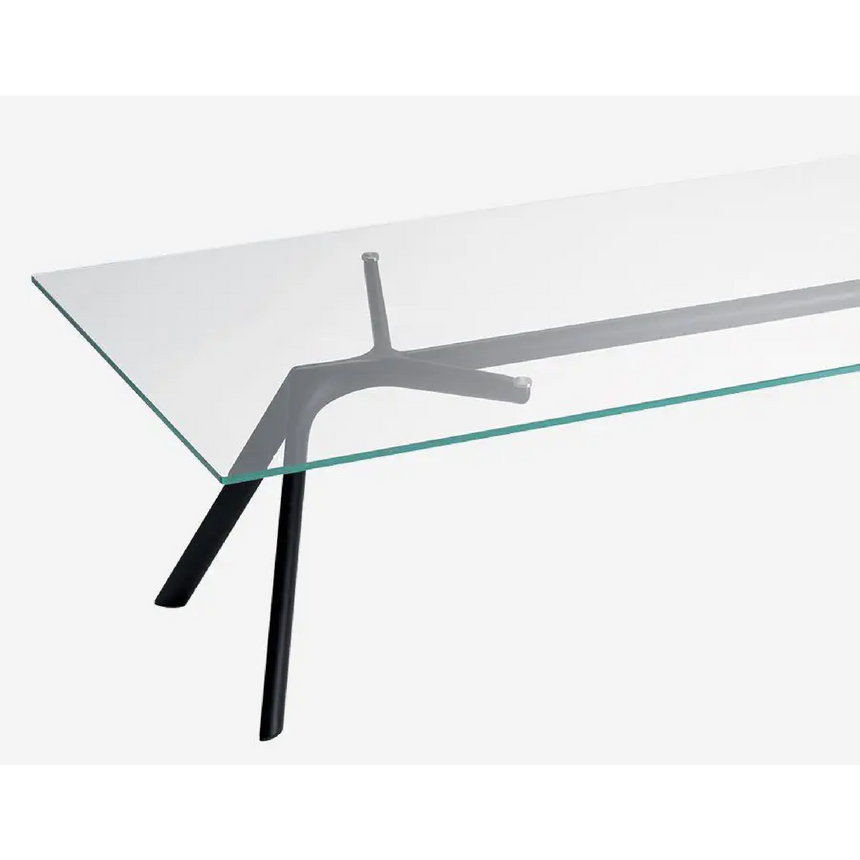 Rectangular Glass Coffee Table | Alias Dry XS | Italianfurniture.com