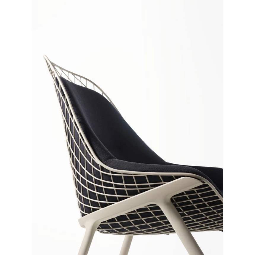 Shell & Removable Cushion Armchair | Alias Gran Kobi | Italianfurniture.com