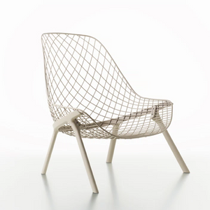 Latticed Steel Outdoor Lounge Chair | Alias Gran Kobi | Italianfurniture.com