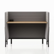 Fabric Covered Panel Desk S | Alias Eleven | Italianfurniture.com