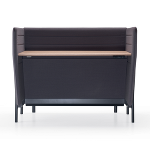 Fabric Covered Panel Desk M | Alias Eleven | Italianfurniture.com