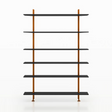 Oak Veneer Bookshelf M | Alias Hub | Italianfurniture.com