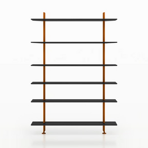 Oak Veneer Bookshelf M | Alias Hub | Italianfurniture.com