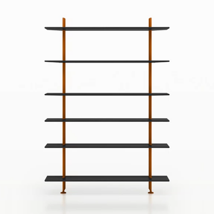 Oak Veneer Bookshelf M | Alias Hub | Italianfurniture.com