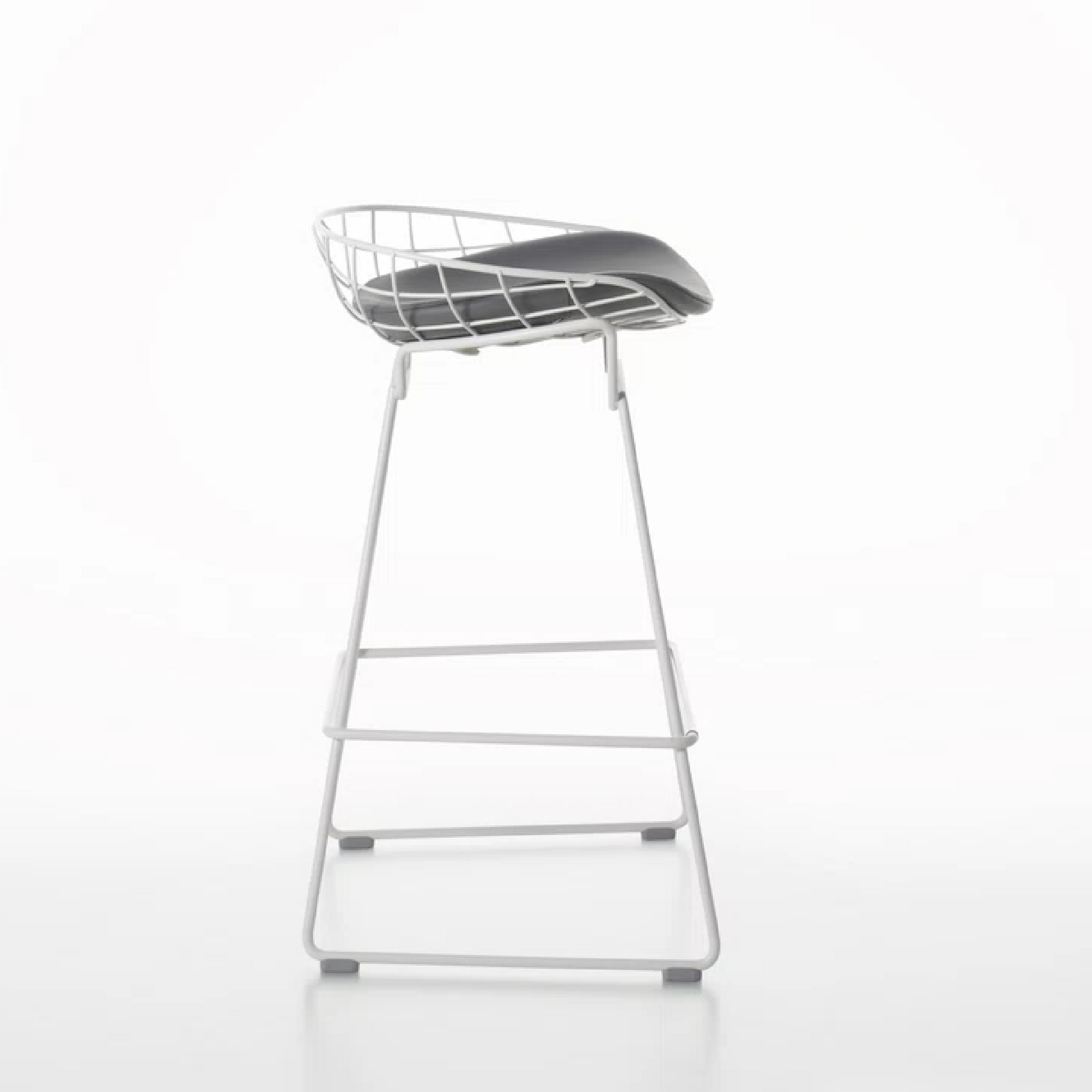 Lacquered Steel Counter Stool | Alias Kobi | Italianfurniture.com