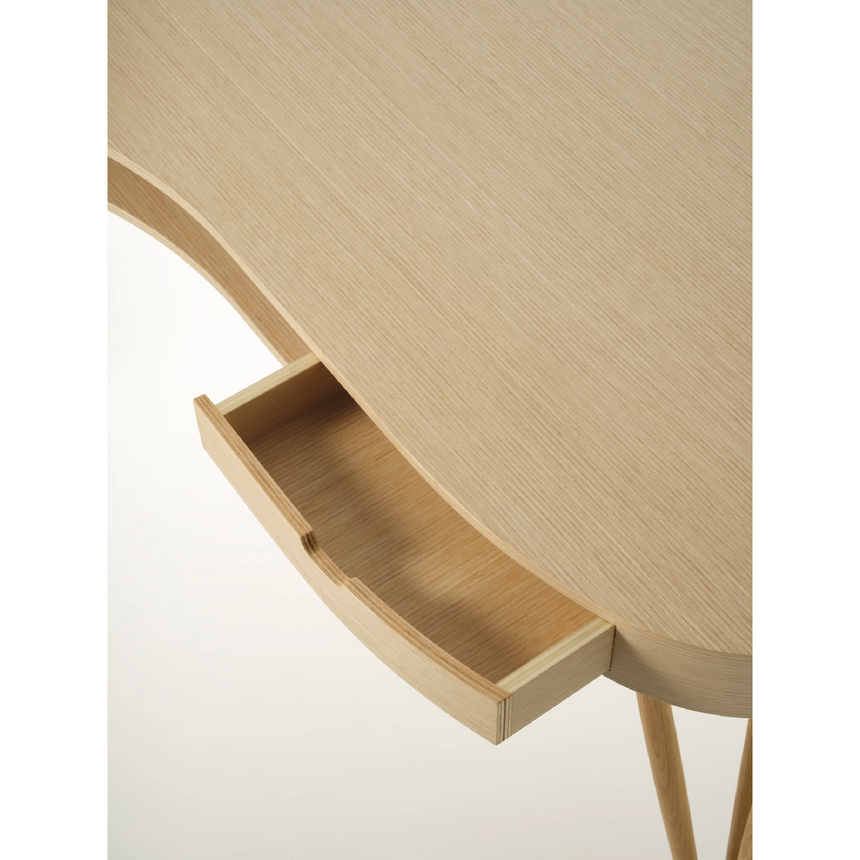 Organic-Shaped 2-Drawer Desk | Alias Plettro