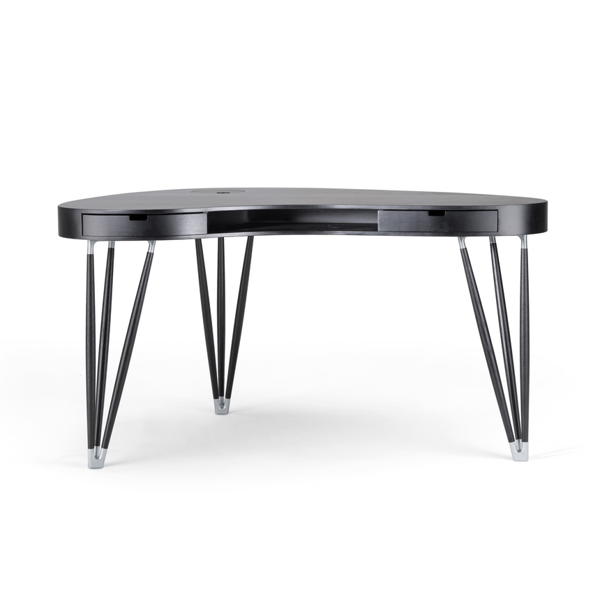 Organic-Shaped 2-Drawer Desk | Alias Plettro | Italianfurniture.com