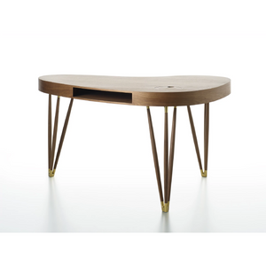 Organic-Shaped 2-Drawer Desk | Alias Plettro | Italianfurniture.com