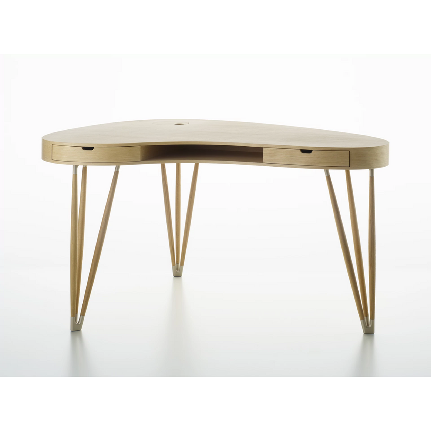 Organic-Shaped 2-Drawer Desk | Alias Plettro | Italianfurniture.com