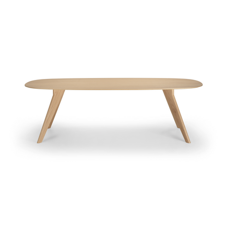 Oval Wooden Dining Table | Alias Ago | Italianfurniture.com