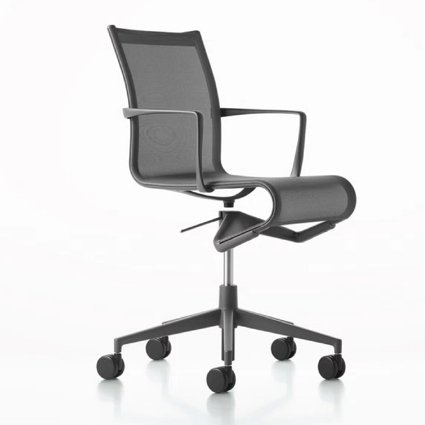 5-Spoke Swivel Office Armchair | Alias Rollingframe | Italianfurniture.com