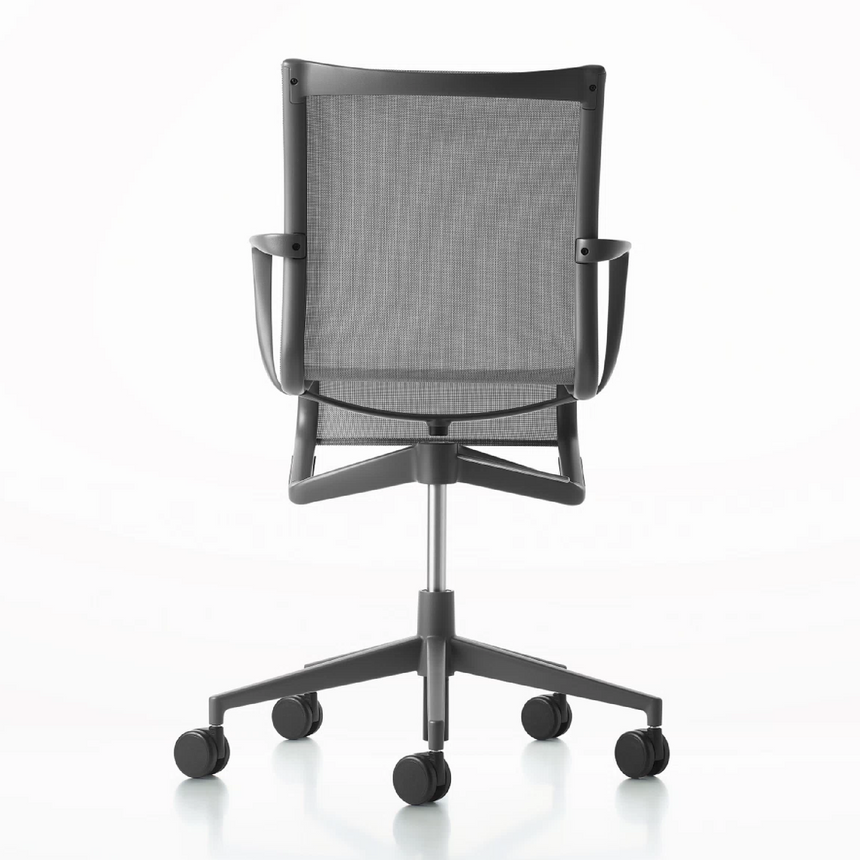 5-Spoke Swivel Office Armchair | Alias Rollingframe | Italianfurniture.com