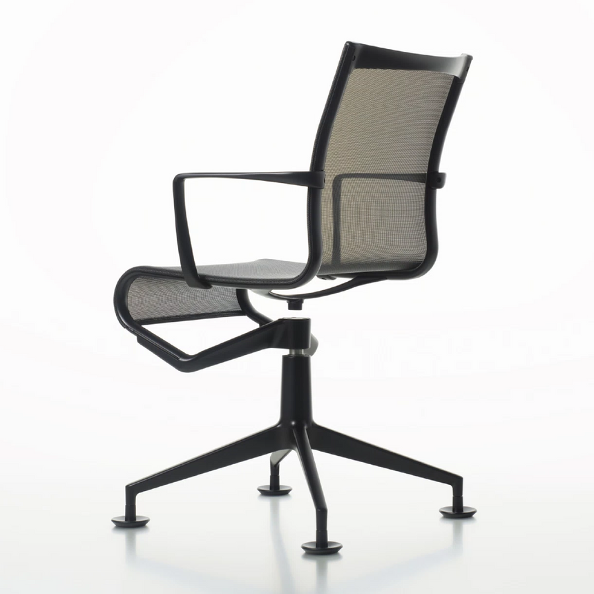 Mesh Swivel Conference Armchair | Alias Meetingframe | Italianfurniture.com