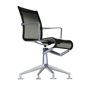 Mesh Swivel Conference Armchair | Alias Meetingframe | Italianfurniture.com