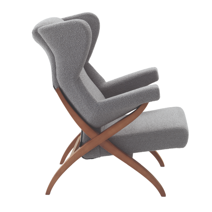 Modern Wingback Lounge Chair | Arflex Fiorenza | Italianfurniture.com