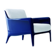 Glossy Modern Lounge Armchair | Arflex Cocca | Italianfurniture.com