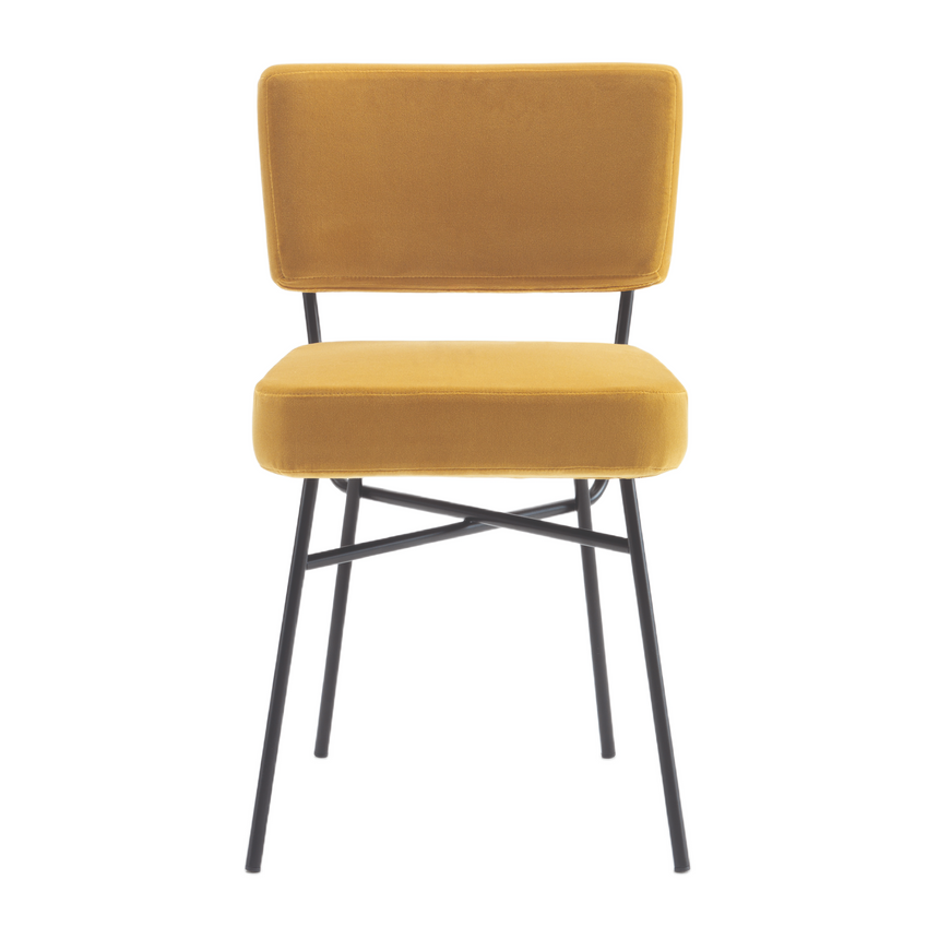 Classic Padded Dining Chair | Arflex Elettra | Italianfurniture.com